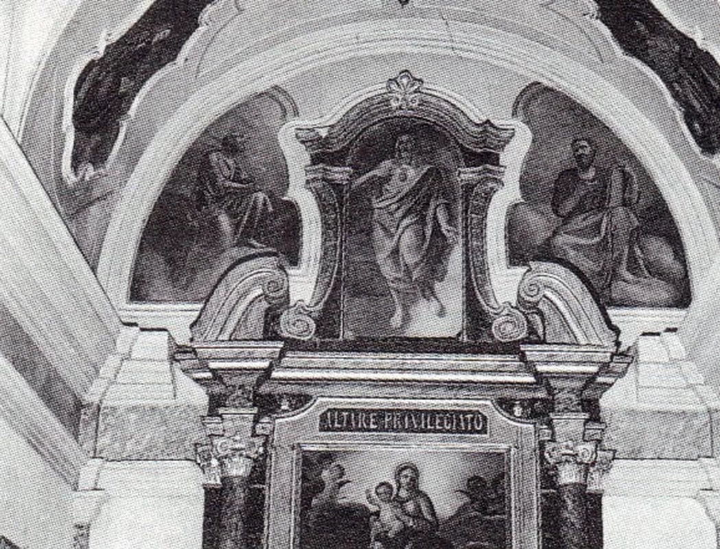 Sacro Cuore - 1896, affresco, chiesa dei SS. Gervasio e Protasio, Nardo (BS)
